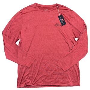 NWT $55 Vineyard Vines Mens XL Graphic Tuna Harbor Sailors Red Outdoors Fishing